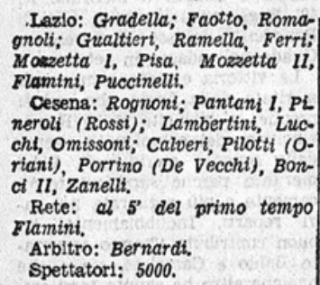 1941-42 1° Squadra Amichevole 06 Cesena-Lazio 0-1 Il Littoriale parte2